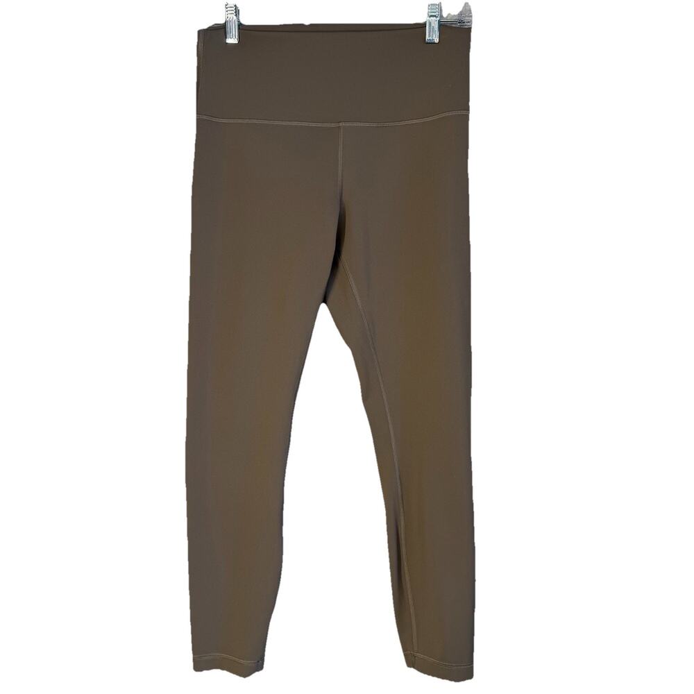 Lululemon Wunder Under Train Leggings Womens 10 Gray Sage 25" W5CQDS